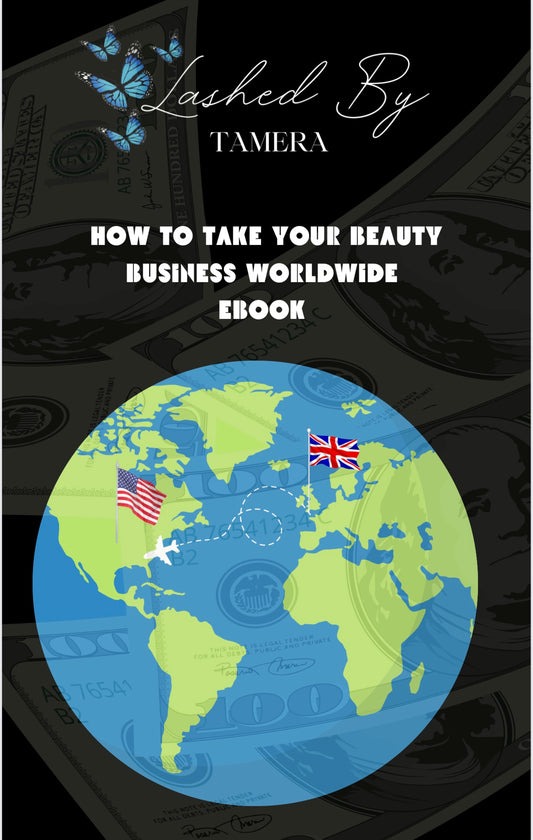 HOW TO TAKE YOUR BEAUTY BUSINESS WORLDWIDE  EBOOK